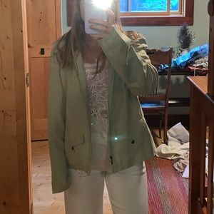 Christopher and banks soft lime green blazer!